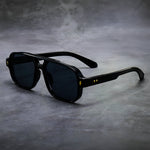 Luciano Retro Aviator Sunglasses