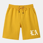 LA Print Mid Length Shorts