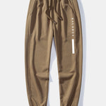Balance Stripe Print Relax Fit Crew Neck Sweatshirt & Jogging Pants