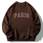 Paris Print Relaxed Sweatshirt