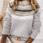 AVERY��� - Fair Isle Knit Sweater