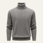 Carezza Cashmere Turtleneck Grey