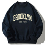 Brooklyn Print Relaxed Sweatshirt