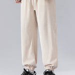 Drawstring Corduroy Joggers