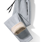 Warm Fleece-Lined Straight Leg Pants