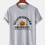 Halloweentown Pumpkin Print T-Shirt