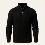 Sero Cable Knit Black