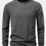 Long Sleeve Ribbed T-Shirt