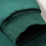 Relax Fit Contrast Color Quarter Zip Sweatshirt