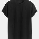 Twist Jacquard Arc Hem T-Shirt & Twist Jacquard Shorts