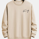 King Print Relax Fit Sweatshirt