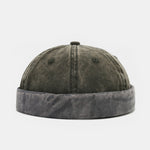 Retro Denim Brimless Hat