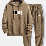 Paris Dream Maker Print Relax Fit Hoodie & Jogging Pants