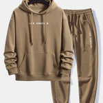 Los Angeles Print Relax Fit Hoodie & Jogging Pants