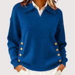 Selena | Elegant Buttoned Sweater