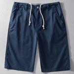 Linen Cotton Blend 11" Shorts