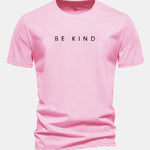 Regular Fit Be Kind Print Cotton T-Shirt