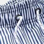 Turtle Print Button Up Shirt & Striped Swim Shorts