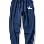 King Print Hoodie & Crown Print Jogger Pants