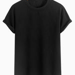 Diamond Jacquard Arc Hem T-Shirt