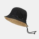 Multi-function Cotton Bucket Hat With Strap