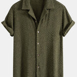 Animal Texture Terry Cuban Shirt & Shorts