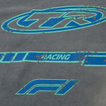 Racing Print Distressed 2-In-1 T-Shirt