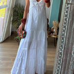 Sicily White Resort Dress