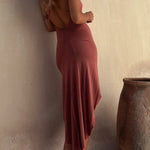 Passionate Dance Sexy Tie Pleated Short Dress