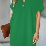 H-Shape Loose Short Sleeve Dress