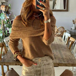 EDGAR BOAT NECK SWEATER