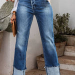 New casual women's denim jeans
