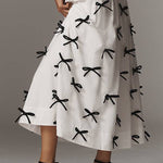 Bows Midi Skirt