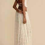 Passion and Romance Pleated Back Elastic Straps Adjustable Halter Tank