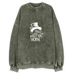 Winter Wonderland There's Snow Place Like Home Vintage Sweatshirt
