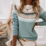 AVERY��� - Fair Isle Knit Sweater