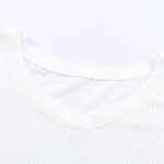 Waffle Knit Casual Drop Shoulder Loose Top