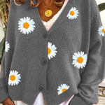 Chrysanthemum Sweater Women's Cardigan