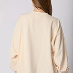 Halloween Pumpkin Sequin Loose Casual Sweatshirt