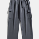Relax Fit Straight Leg Jersey Cargo Pants