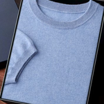 PREMIUM CASHMERE CLASSIC CREWNECK T-SHIRT