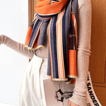 Original Warm Cartoon Print Shawl&Scarf