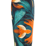 Margovil Bow One Shoulder One-piece Swimsuit Ruffle Cover Up Skirt Printed Set