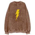 Retro 80s Lightning Bolt Vintage Sweatshirt