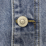 High Waisted Loose Buttoned Pockets Jean Pants Bottoms