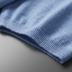 PREMIUM CASHMERE MOCK NECK T-SHIRT