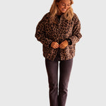 Elodie | Chic Leopard Print Jacket