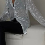 Fashion Personality Bead Shirt