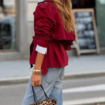 Ideal Loose Short Windbreaker