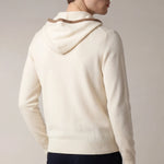 SANTONI CLASSIC HOODIE CREAM